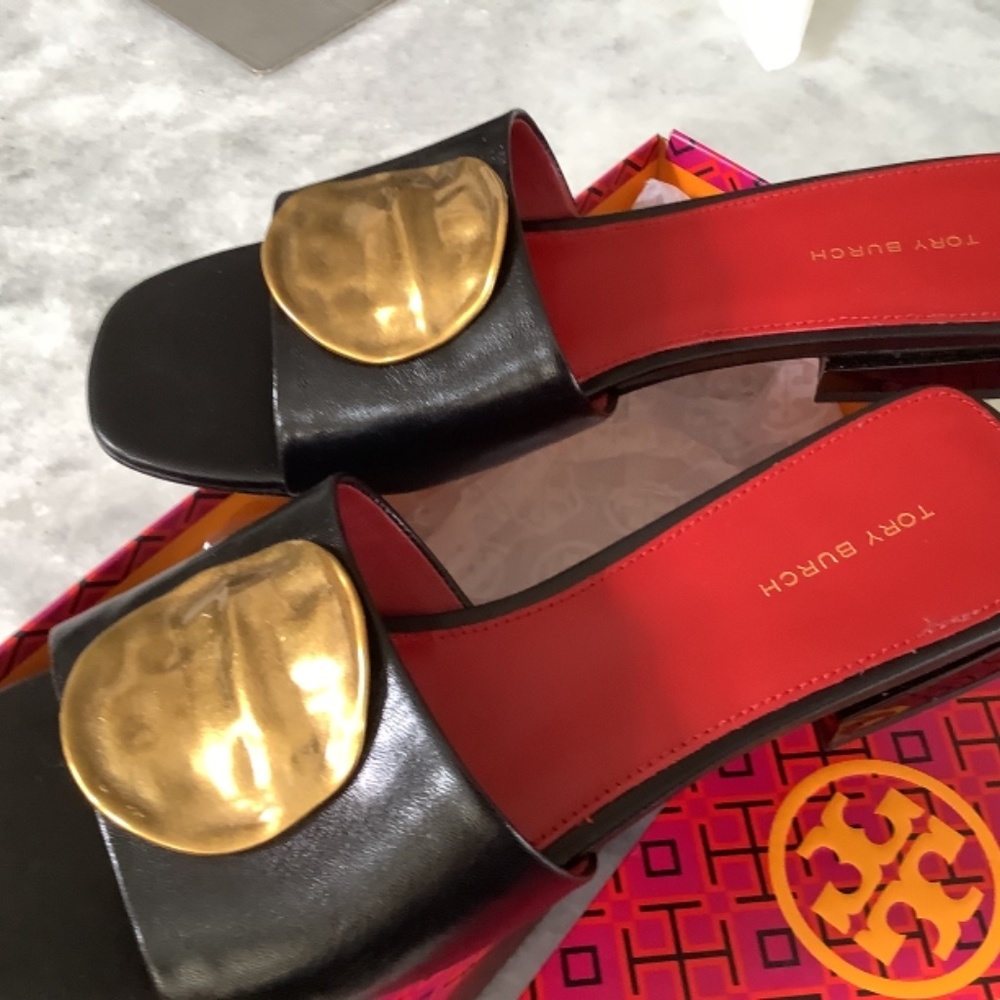 Tory Burch 25mm Patos Sandals, NWT - Picture 2 of 9